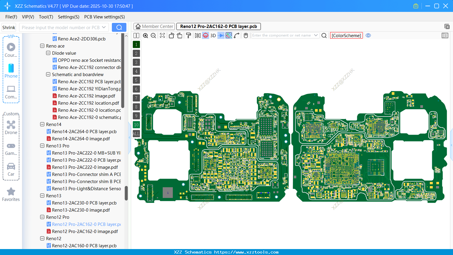 OPPO Reno12 Pro-2AC162-0 PCB Layer